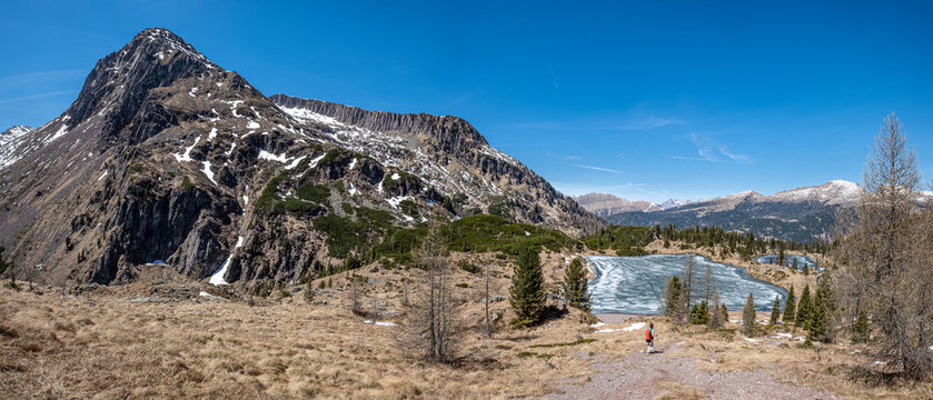 Trentino, panoramica laghi Colbricon