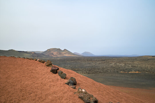 Volcanoes on Lanzarote
