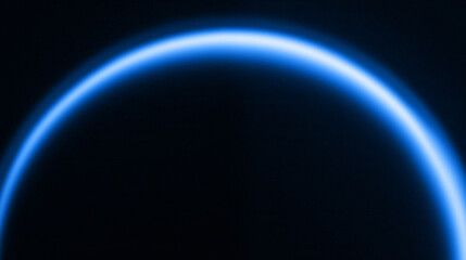 Earth Glowing in Space Near the Sun © Indra