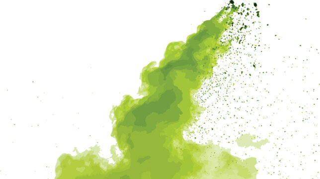 Green pixelated map fragment