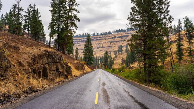 Highway 395 Near Ukiah Oregon