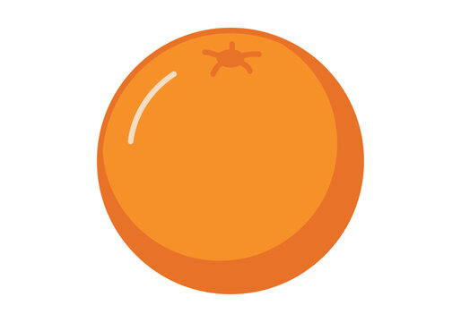 Naranja fresca entera aislada para zumo