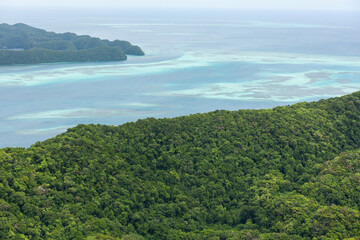 Blue ocean in Palau, Micronesia © Edyta BB