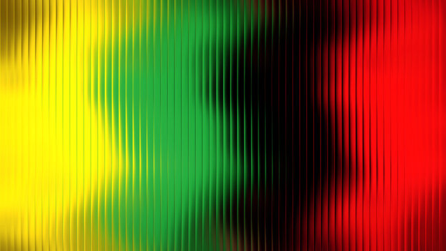 Juneteenth celebration with vibrant Rasta colors in abstract textured background during emancipation day festivities