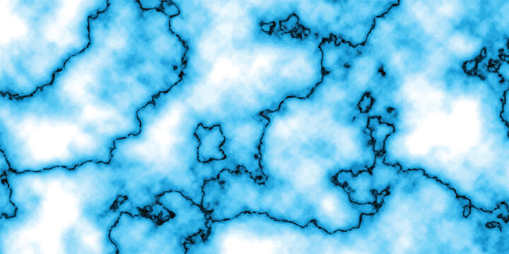 Abstract linear geometric blue glowing marble texture cover background design