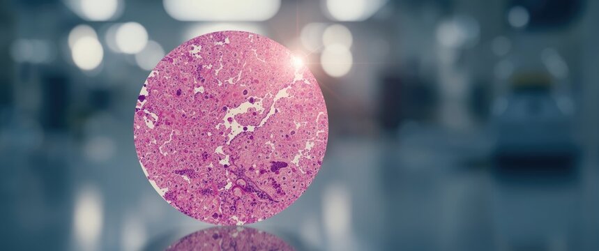 Breast tumor pathology showcasing HER2 overexpression in infiltrating ductal carcinoma grade three suggesting treatment strategy