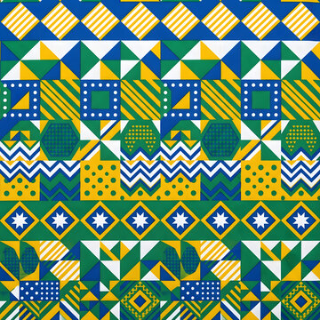 Brazilian colour pattern 