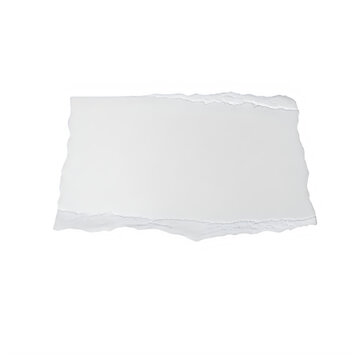 Blank white folded paper or fabric sheet on flat surface