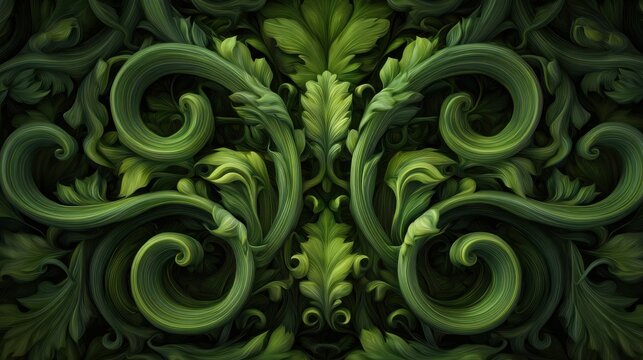 bio digital, digital fusion, leaf fusion, glowing leaves, natural leaves, bio tech, eco tech