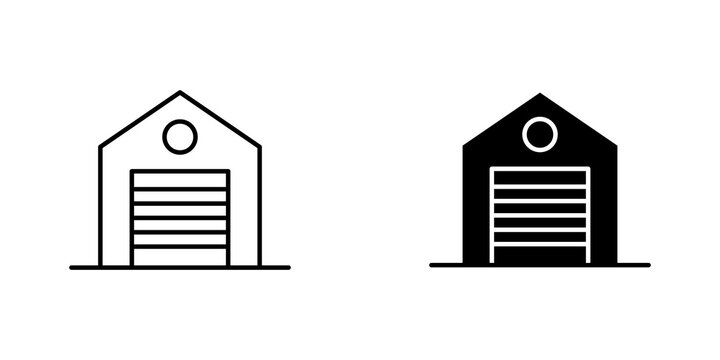 Garage icons for app and websites.