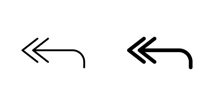 Reply icons for app and websites.