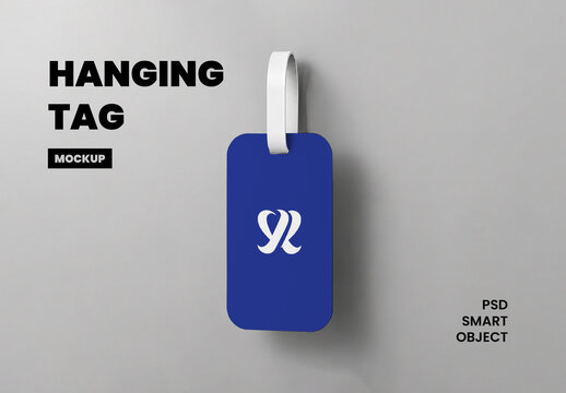 Hanging Tag Mockup