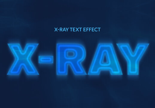 X-Ray Text Effect