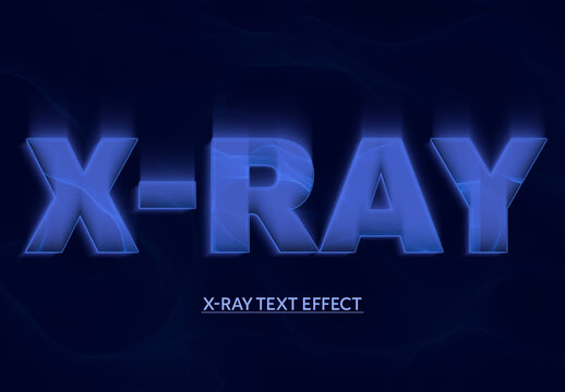 X-Ray Text Effect