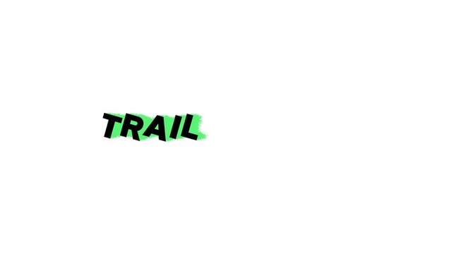 Creative Ink Word Trail Dynamic Title Animation (Variable Font)