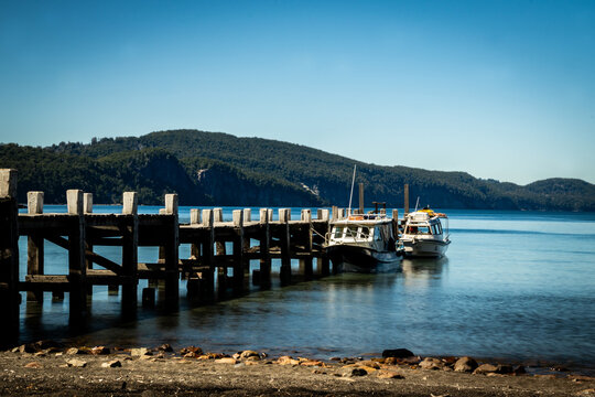 Muelle de Parque Nacional Los Arrayanes