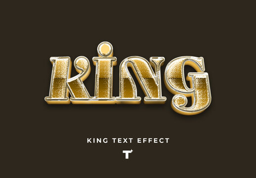 King Text Effect