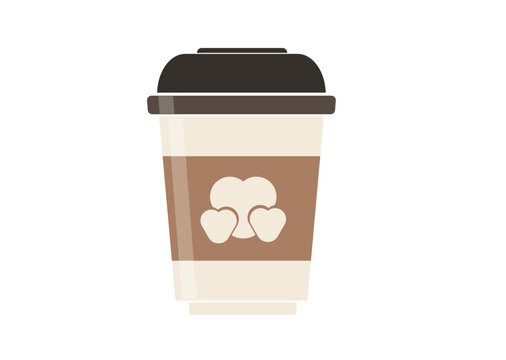 Caf&eacute; -  Copo com tampa