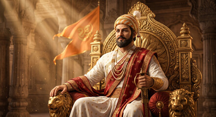 Fototapeta premium Rajyabhishek Sohala | chhatrapati shivaji maharaj Rajyabhishek sohala | Shivaji maharaj