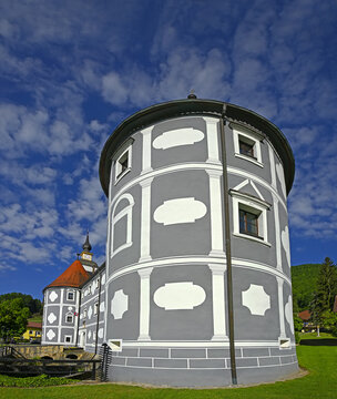 Franciscan monastery in Olimje. Originally a castle Olimje (Grad Olimje) is a 16th-century castle located in the settlement of Olimje, part of the Municipality of Podcetrtek in eastern Slovenia