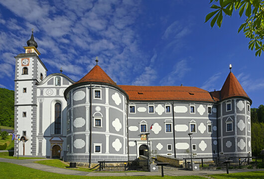 Franciscan monastery in Olimje. Originally a castle Olimje (Grad Olimje) is a 16th-century castle located in the settlement of Olimje, part of the Municipality of Podcetrtek in eastern Slovenia
