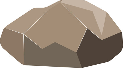 Rock stone icon © Elena