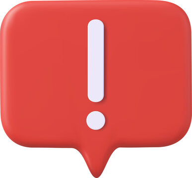 3d social media notification