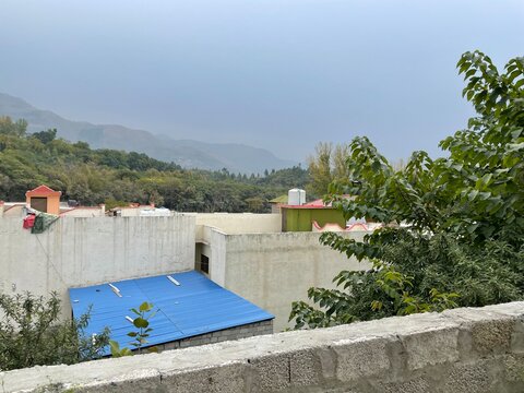 A view of the Murree Mountains from Takia Camp in Abbotabad, Pakistan