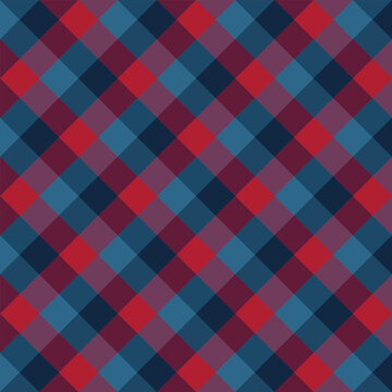 blue and red aesthetic unique simple scottish tartan plaid checkered stripes trendy skirt pattern fashion wallpaper background