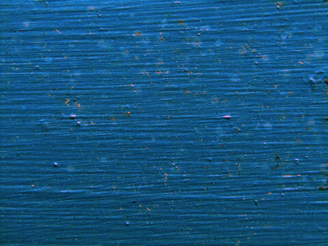 Rusting Painted Surface Blue Speckled Background