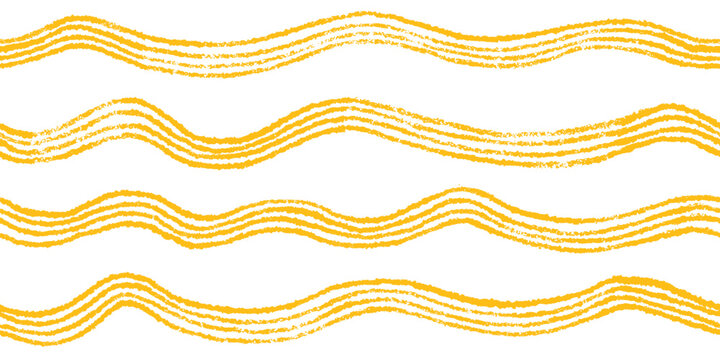 Italian spaghetti and asian vermicelli vector repeat pattern with abstract waves. Funky food wallpaper featuring hand drawn circles for cooking themed graphic project. Texture backdrop