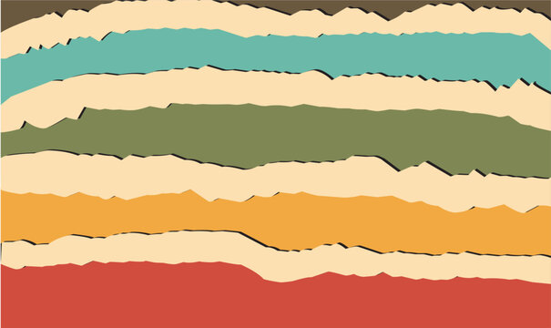 torn paper vector
