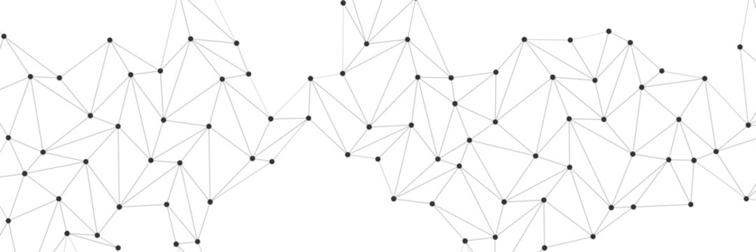 Digital Technology Background Technology dots lines connect network background. Abstract polygon connection mesh digital technology futuristic communication high tech concept dots lines connect