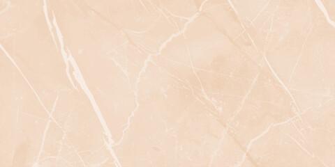Fototapeta premium Minimal beige marble texture, soft cream tones, elegant natural stone pattern, luxury abstract background, smooth polished surface, modern aesthetic, crack wall texture.