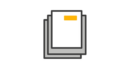 Stack of paper office documents. © bramastaa