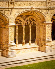 Obraz premium Discovering Jeronimos Monastery in Lisbon
