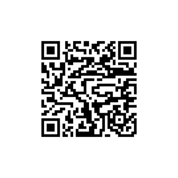 QR code scan icon isolated on white background png illustration