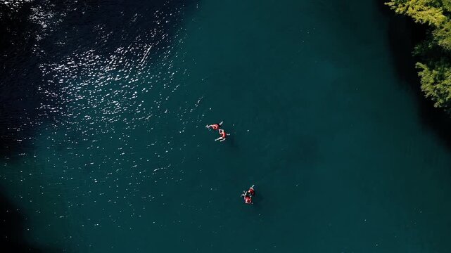  Lago de Cam&eacute;cuaro en Michoac&aacute;n desde vista de drone