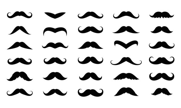 collection of mustaches