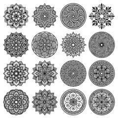 Collection of Intricate Mandala Designs for Creative Projects © Bayani