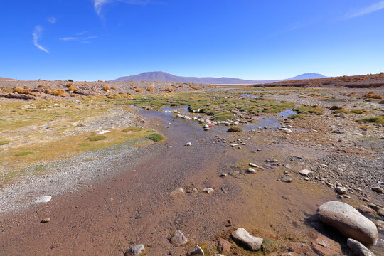 Geiser Sol de Maňama, Andes, Bolivia