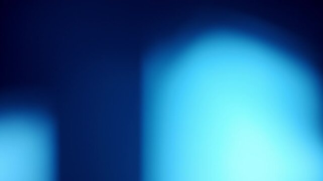 Cool-toned cinematic light leak with refractive flares descending vertically from top to bottom, for overlay or transition use