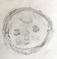 hand drawn illustration of a man © widzisz1988
