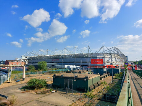Home of the Saints: Modern Exterior Architecture of St Mary's Stadium in Southampton