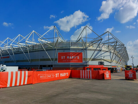 Home of the Saints: Modern Exterior Architecture of St Mary's Stadium in Southampton