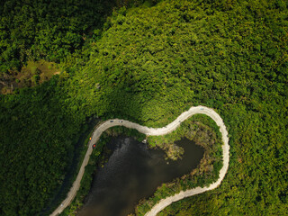 Paghungawan Marsh is a serene, ecologically rich wetland located in Barangay Jaboy, Pilar, on Siargao Island, Philippines. © akturer