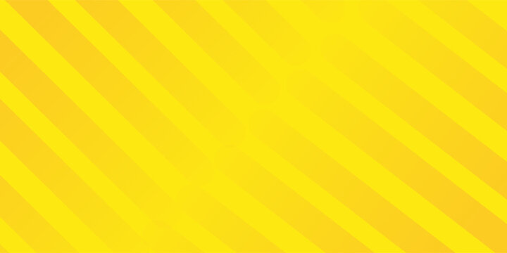 Modern futuristic graphic abstract background. Yellow background with stripes. Bright poster texture design, vector