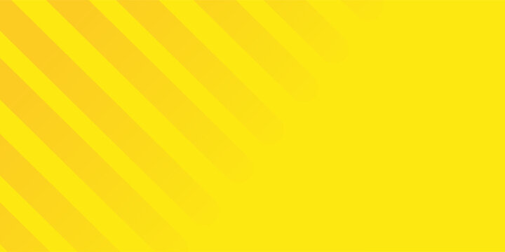 Modern futuristic graphic abstract background. Yellow background with stripes. Bright poster texture design, vector