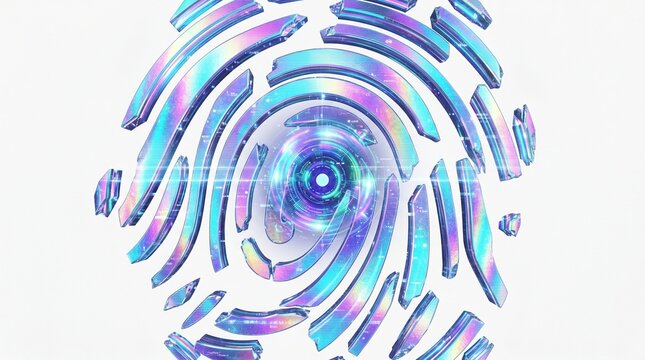 abstract art background biometric blue bright colorful cyber digital effect electronic eye futuristic glowing hologram id identity light modern neon purple rainbow security shiny