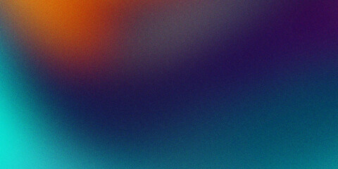 Obraz premium Abstract textured background with gradients of orange purple teal abstract background gradient